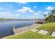 The dock offers easy access to the water, perfect for boating enthusiasts at 5002 E Longboat Blvd, Tampa, FL 33615