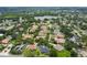 An amazing aerial view of the neighborhood, showing the proximity to the lake at 505 Vintage Way, Brandon, FL 33511