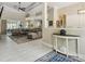 Spacious living area featuring a comfortable sofa and stylish decor at 505 Vintage Way, Brandon, FL 33511