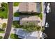 Birds eye view of a waterfront homes with boat docks and a shared canal for easy boat access at 6340 Garland Ct, New Port Richey, FL 34652
