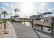 Home boasts canal front access with a private dock and boat lift at 6340 Garland Ct, New Port Richey, FL 34652