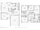 Detailed floor plan showcasing layout of rooms, including kitchen, bedrooms, office, garage, and bathrooms at 7509 Tangle Bend Dr, Gibsonton, FL 33534
