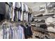 Well-organized walk-in closet with shelving and hanging rods for ample storage at 960 Starkey Rd # 7503, Largo, FL 33771