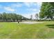 Beautiful park basketball court with green grass and trees surrounding the court at 10202 Bellhurst Ct, Tampa, FL 33615