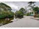 Picturesque waterfront view from the dock, showcasing the natural beauty of the surrounding area at 1117 S Florida Ave, Tarpon Springs, FL 34689