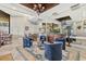 Elegant lobby seating area with comfortable chairs and stylish decor at 1290 Gulf Blvd # 702, Clearwater Beach, FL 33767