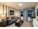 Comfortable living room with movie-themed decor, perfect for entertaining friends and Gathering at 14819 Summer Branch Dr Dr, Lithia, FL 33547