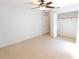 Roomy bedroom with adjacent closet provides lots of space at 15028 Redcliff Dr, Tampa, FL 33625