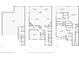Detailed floor plan showcasing the layout of this spacious three-story townhome at 1536 Ember Ln, Tarpon Springs, FL 34689