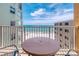 Balcony overlooking white sand beach and ocean at 18610 Gulf Blvd # 607, Indian Shores, FL 33785