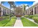 Beautiful courtyard featuring lush greenery and a tranquil, welcoming atmosphere for residents and visitors at 2001 E 2Nd Ave # 37, Tampa, FL 33605