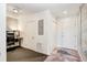 Versatile office space featuring modern workstation, closet and industrial-style elements at 2001 E 2Nd Ave # 37, Tampa, FL 33605