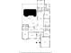 Detailed floor plan with dimensions and layout of rooms, including the screened pool area at 204 Oak Lake Dr, Spring Hill, FL 34608