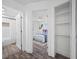 Hallway view into bathroom and bedroom providing an open and inviting feeling at 2326 Auburn S St, St Petersburg, FL 33712