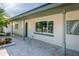 Close-up of house numbers and updated design details on the home's exterior at 243 45Th Ne Ave, St Petersburg, FL 33703