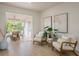 Inviting living room with neutral tones, light wood floors, and stylish decor at 243 45Th Ne Ave, St Petersburg, FL 33703