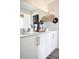 Bright bathroom featuring a double vanity with modern fixtures and decor at 37225 Sagemoor Dr, Zephyrhills, FL 33541