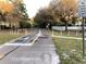 Well-maintained trail features clear markings for pedestrians and cyclists, ensuring safe neighborhood navigation at 401 Pennsylvania Ave, Crystal Beach, FL 34681