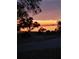 Stunning view of the water at sunset, with silhouetted trees and rocks creating a tranquil setting at 401 Pennsylvania Ave, Crystal Beach, FL 34681