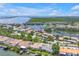 Beautiful aerial view of the Spinnaker Cove waterfront community, emphasizing the marina at 4202 Harbor House Dr # 24, Tampa, FL 33615