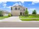 Charming two-story home with a well-maintained lawn and a spacious driveway, perfect for a Gathering at 5430 Thistle Field Ct, Wesley Chapel, FL 33545