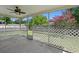 Screened-in patio offers an outdoor lounging area with a view of the private backyard at 5860 99Th N Ave, Pinellas Park, FL 33782