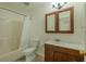 Bathroom with wooden vanity and shower at 932 W Wheeler Rd, Brandon, FL 33510