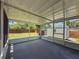 Spacious screened lanai with an backyard view at 932 W Wheeler Rd, Brandon, FL 33510