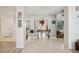 Welcoming foyer with bright floors and a mirrored wall, enhancing the sense of space at 10902 Bent Tree Pl, Tampa, FL 33618