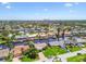Stunning aerial view of a waterfront community with canals and lush landscaping and skyline in the distance at 1432 50Th Ne Ave, St Petersburg, FL 33703