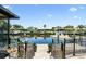 Dock and canal view from the home showing ample boat parking at 1432 50Th Ne Ave, St Petersburg, FL 33703