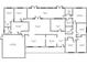 Detailed floor plan showcasing bedrooms, living spaces, kitchen, and two-car garage layout at 15234 Scanio Dr, Spring Hill, FL 34610