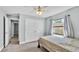 Cozy bedroom with carpet, a window with natural light, and a closet at 1901 Paddock Dr, Plant City, FL 33566