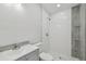 Modern bathroom featuring a walk-in shower and sleek fixtures at 1905 E Broad St, Tampa, FL 33610