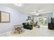 Cozy living room filled with natural light, comfortable seating and elegant decor at 2003 Greenbriar Blvd # 8, Clearwater, FL 33763