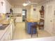 Spacious kitchen featuring a center island and ample storage at 2143 Wrens Way, Clearwater, FL 33764
