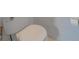 Close-up view of a white toilet with chrome hardware at 2719 Wilder Trace Ct, Plant City, FL 33566