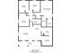 Layout of a 1411 sq ft home with bedrooms, bathrooms, kitchen, living room, dining area, and porch at 3632 E Comanche Ave, Tampa, FL 33610
