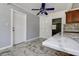 Eat-in kitchen area with white marble countertop and view of the kitchen at 5483 37Th N Ave, St Petersburg, FL 33710