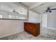 Kitchen island with granite countertop and wooden cabinets, open to a dining area at 5483 37Th N Ave, St Petersburg, FL 33710