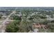 Panoramic aerial shot displaying the property's location within a lush, green neighborhood at 5533 Golden Nugget Dr, Holiday, FL 34690
