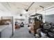 Spacious garage offering ample storage solutions and laundry area, perfect for organization and convenience at 5533 Golden Nugget Dr, Holiday, FL 34690