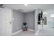 Entryway of condo with tile floors and doorway to living area at 660 Island Way #206 # 206, Clearwater, FL 33767