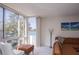 Inviting living room with natural light, and stunning views of the bay at 660 Island Way #206 # 206, Clearwater, FL 33767