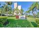 Well maintained landscaping and signage welcomes you to Diamond Isle at 660 Island Way #206 # 206, Clearwater, FL 33767