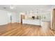 View of living room and kitchen area at 859 Harbor Hill Dr, Safety Harbor, FL 34695