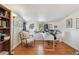 Bright home office with wood floors, perfect for remote work and study at 859 Patterson Dr, Sarasota, FL 34234