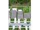 Birds eye view of the house showing driveway and backyard at 12835 Wildflower Meadow Dr, Riverview, FL 33579