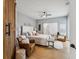 Cozy bedroom featuring a comfortable bed, seating, and decorative accents at 1340 Bayshore Blvd # 502, Dunedin, FL 34698