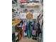 Spacious walk-in closet with shelving and hanging storage providing organized solutions at 2333 Feather Sound Dr # B609, Clearwater, FL 33762